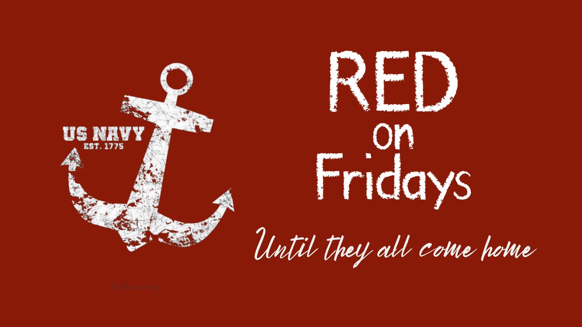 🇺🇸REDFriday✅VETERAN #BuddyChecks✅RH 🇺🇸
Good morning, family. It’s a beautiful day to check in with our buddies as we proudly wear our RED and Remember Everyone Deployed. Reach out if you need, you are never alone here. I love all y’all! ❤️🤍💙
⭐️Veterans Lives Matter ⭐️Support