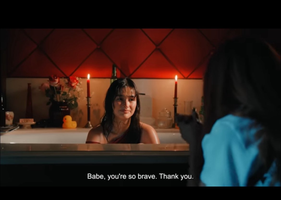 maeeetweeets's tweet photo. “Mind Your F*cking Business!”

While watching, I was bawling into tears. I’m amazed by how Liza Soberano handled everything she went through as a child, and how strong she was to unveil her past, even when it hurt. That’s real courage and strength. We love u @lizasoberano🤍 #Liza https://t.co/vSCV3zZTCk