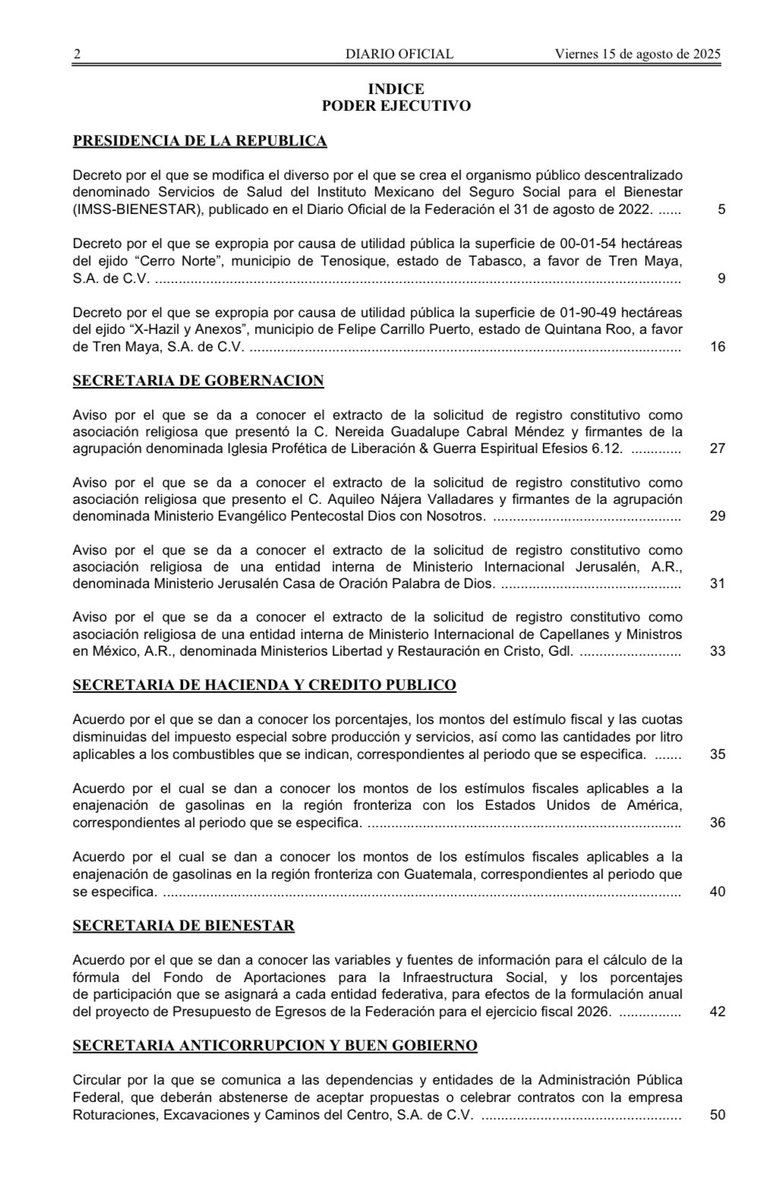 Orden Jurídico Nacional tweet media