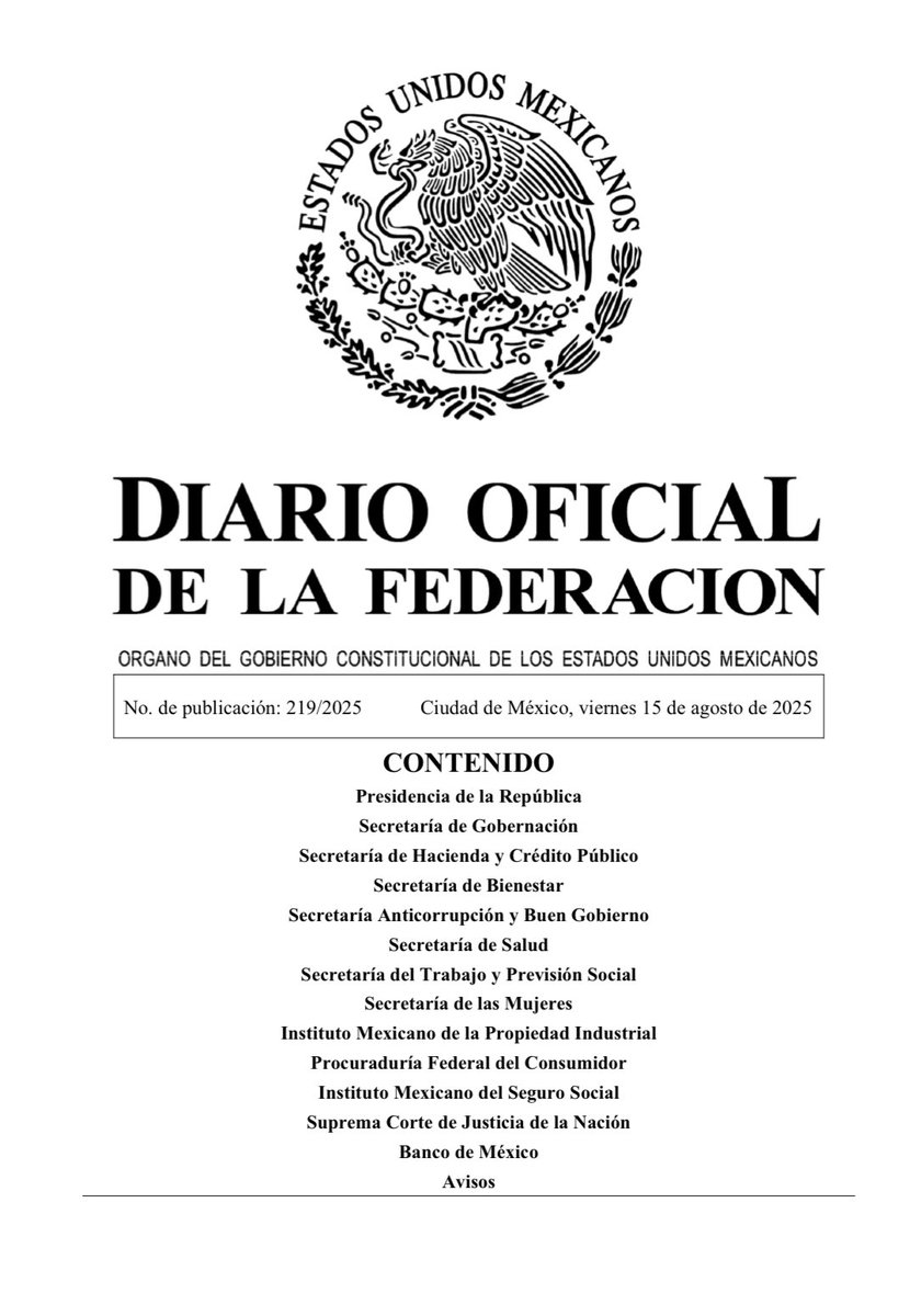 Orden Jurídico Nacional tweet media