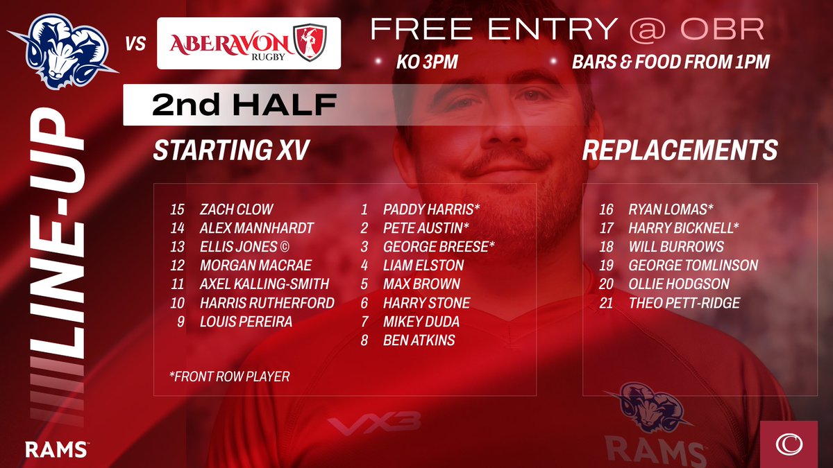 Rams_RFC's tweet photo. https://t.co/GYse7S9c7H

TEAM NEWS: DEBUTS GALORE AS RAMS HOST @AberavonRugby 

Hosts name 35 players for first game of pre-season! https://t.co/SFdpNbUSaE