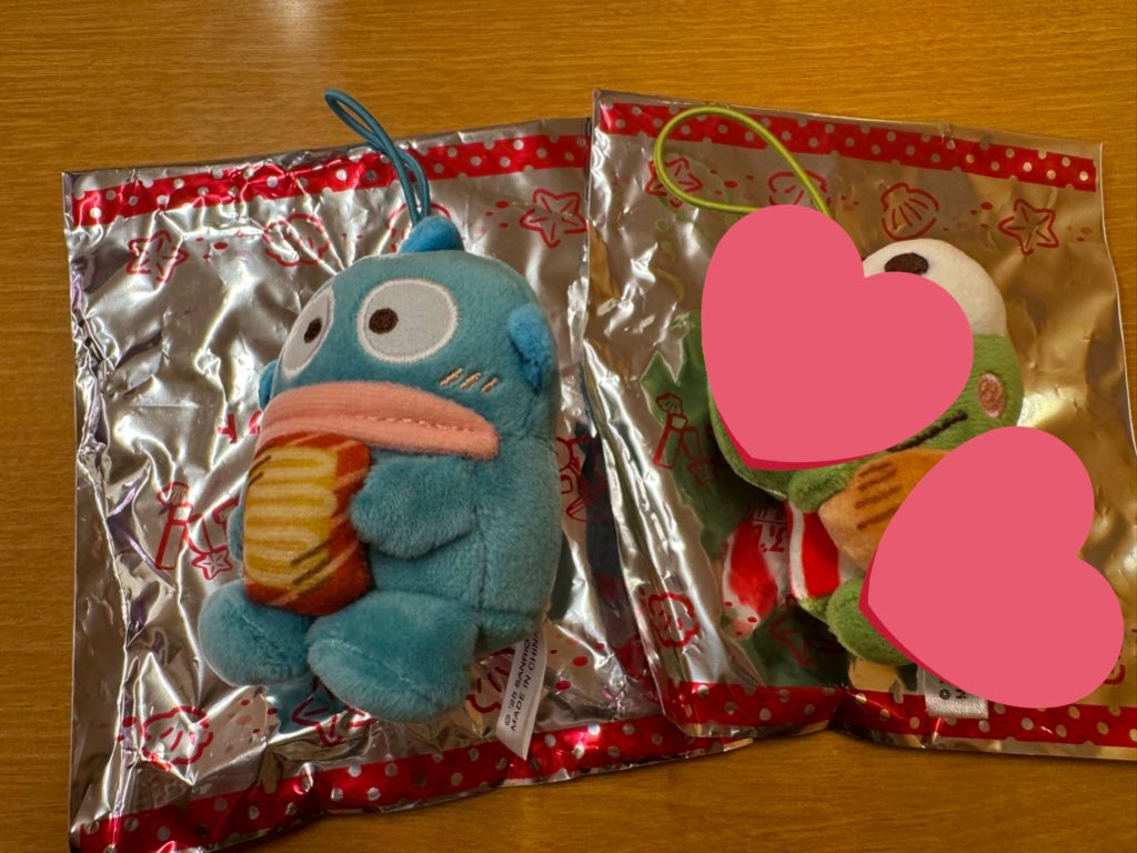 rak_ash_'s tweet photo. 交換
はぴだんぶい スシロー  マスコット

譲:ハンギョドン(後半) 

求:あひるのペックル(前半)>ペックル(後半)

郵送にてのお取引のみ。
異種交換含むため難しいとは思いますが検索からもお気軽にお声がけください。 https://t.co/YUbs4io27C
