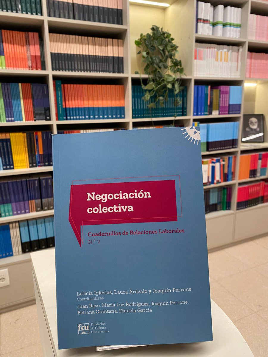 jperrone93's tweet photo. Presentamos un nuevo número de Cuadernillos de Relaciones Laborales donde tuve el placer de publicar mi artículo sobre Negociación Colectiva y Trabajo autónomo.  

Pueden conseguirlo en @fcuniversitaria 

https://t.co/tAUK3MsZy1 https://t.co/VN2r0Uf5uQ