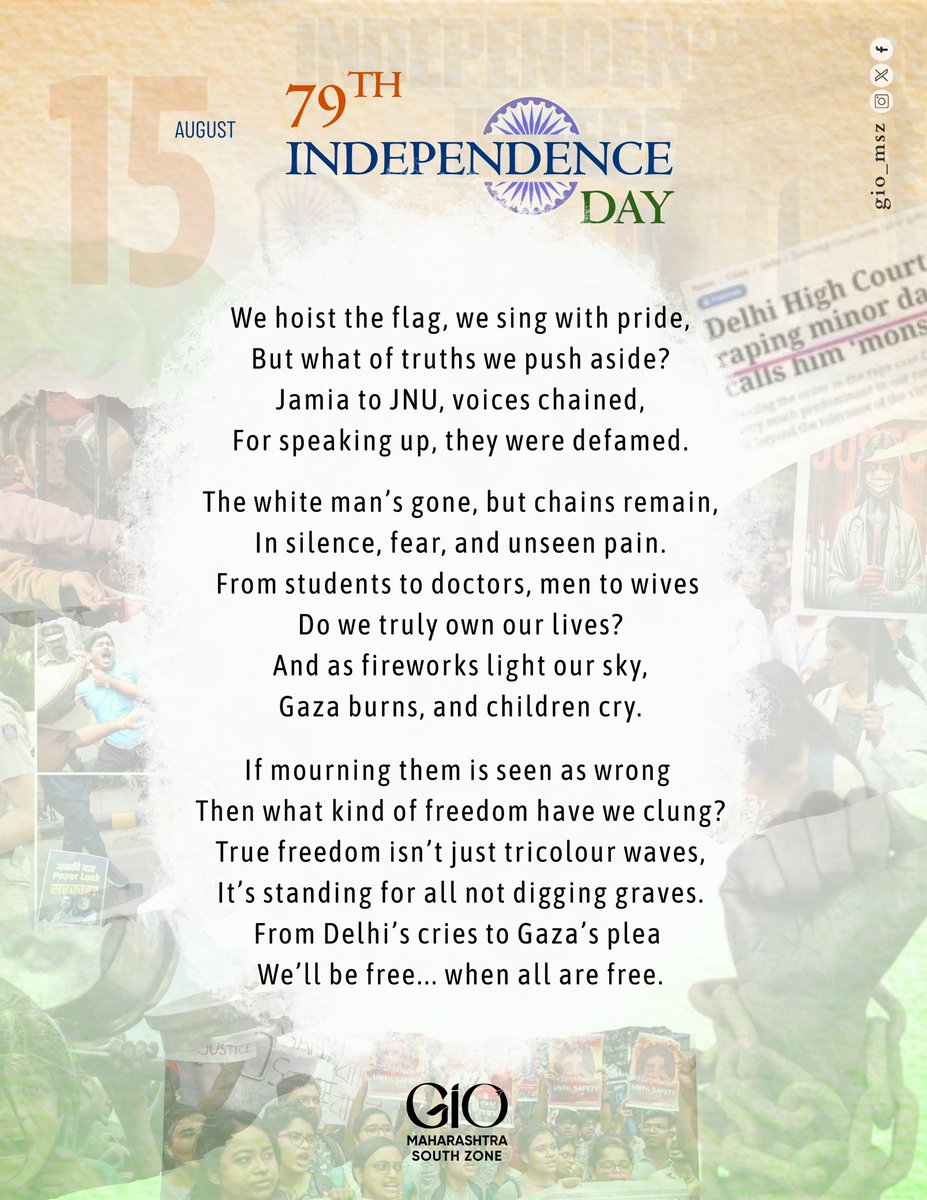 71_safana's tweet image. Freedom isn't real if even one person lives in fear.until every heartbeat is free from prejudice, independence is only partially achieved.
#ColoursOfUnity
#FreedomForAll
#IndependenceDay