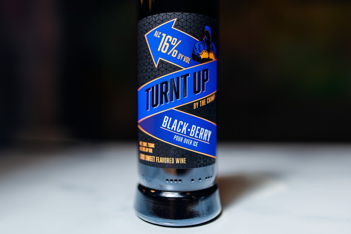 Fresh blackberries are juicy, tart, and delicious. Now you can drink one of summer's best treats in #DrinkTurntUp Black-Berry flavored wine! 👀

#FlavoredWine #BlackBerry #ByTheChamp