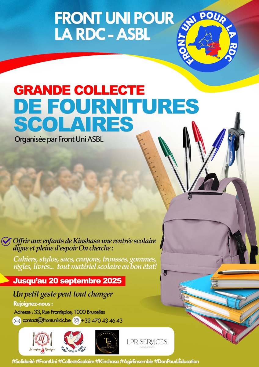 Bravo chers compatriotes pour cette belle initiative. Vous avez tout mon soutien…