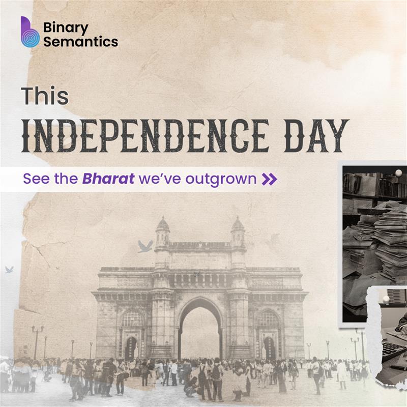 BinarySemantic's tweet image. In just a few decades, we’ve moved from queues, clutter, and manual toil to intelligent systems that work at the speed of thought.
This Independence Day, we celebrate our tech sovereignty — the freedom to innovate, automate, and accelerate.
Happy 79th Independence Day!