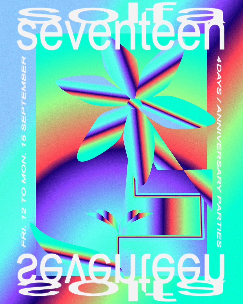 solfanakameguro's tweet image. 🔸お知らせ🔸

17周年のアニバーサリーイベントを合計4日間の日程で開催。

solfa 17th Anniversary.
9/12(FRI),13(SAT),14(SUN),15(MON)

#solfa
#nakameguro