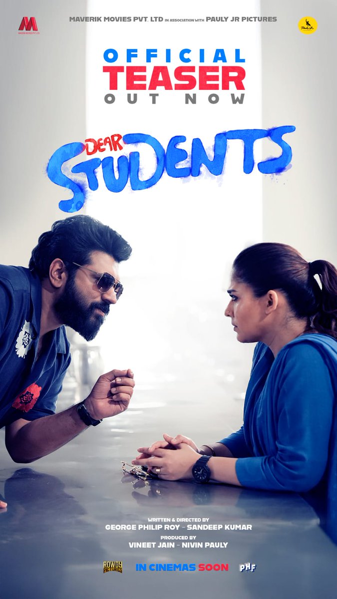 Studio Frames (@studioframesin) on Twitter photo Teaser of #Nayanthara, <a href="/NivinOfficial/">Nivin Pauly</a> starrer #DearStudents is now out
👉 youtu.be/x8P484NvOnk Teaser of #Nayanthara, <a href="/NivinOfficial/">Nivin Pauly</a> starrer #DearStudents is now out
👉 youtu.be/x8P484NvOnk