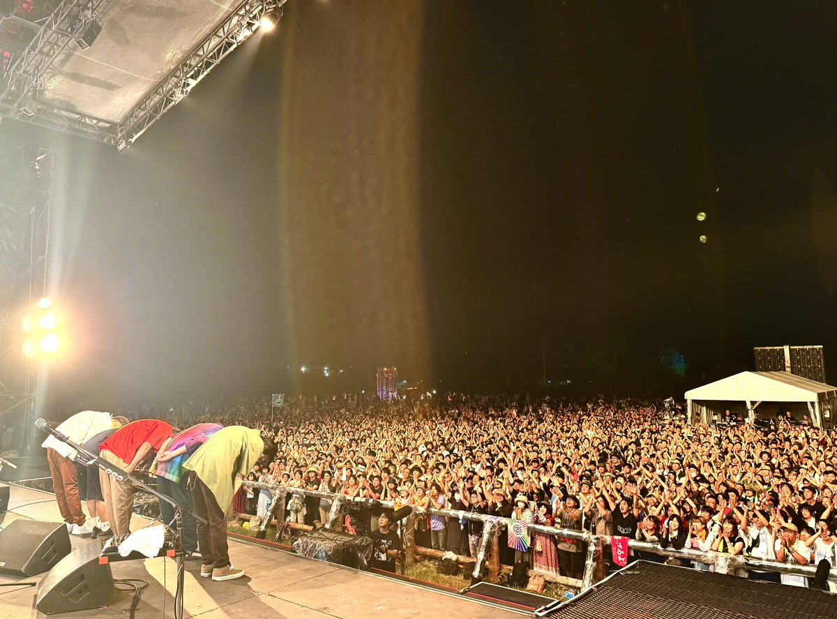 ☀️#RSR25🌅 くるり終演しました！！ お越しいただいたみなさま