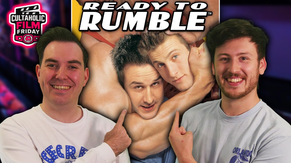 Let's get Ready to Rumble! 

Tonight at 5PM BST myself and <a href="/theaidangibbons/">Aidan Gibbons</a> will be continuing our journey into shit wrestling films with 'Ready to Rumble'! 

Twitch.tv/Cultaholic