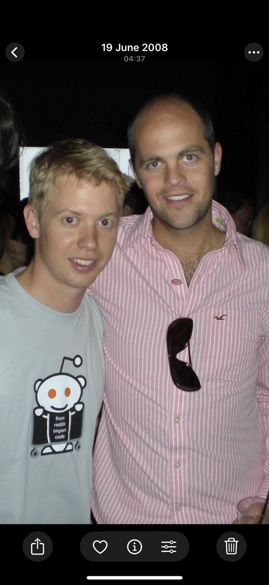 Lol, found this in my archives.

Crashing the Reddit 1-year anniversary party

You cleaned up nicely Steve :)
