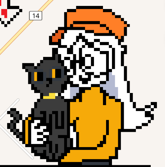 Juanpolis165's tweet photo. Se me olvidó publicar por Twitter el Pixel art de Vaeza que hice en Wplace
#wplacelive 
@vaezanimation 
(Ya sé quién va a ser el siguiente que le voy a hacer un pixel art xd) https://t.co/b111vJoNzB