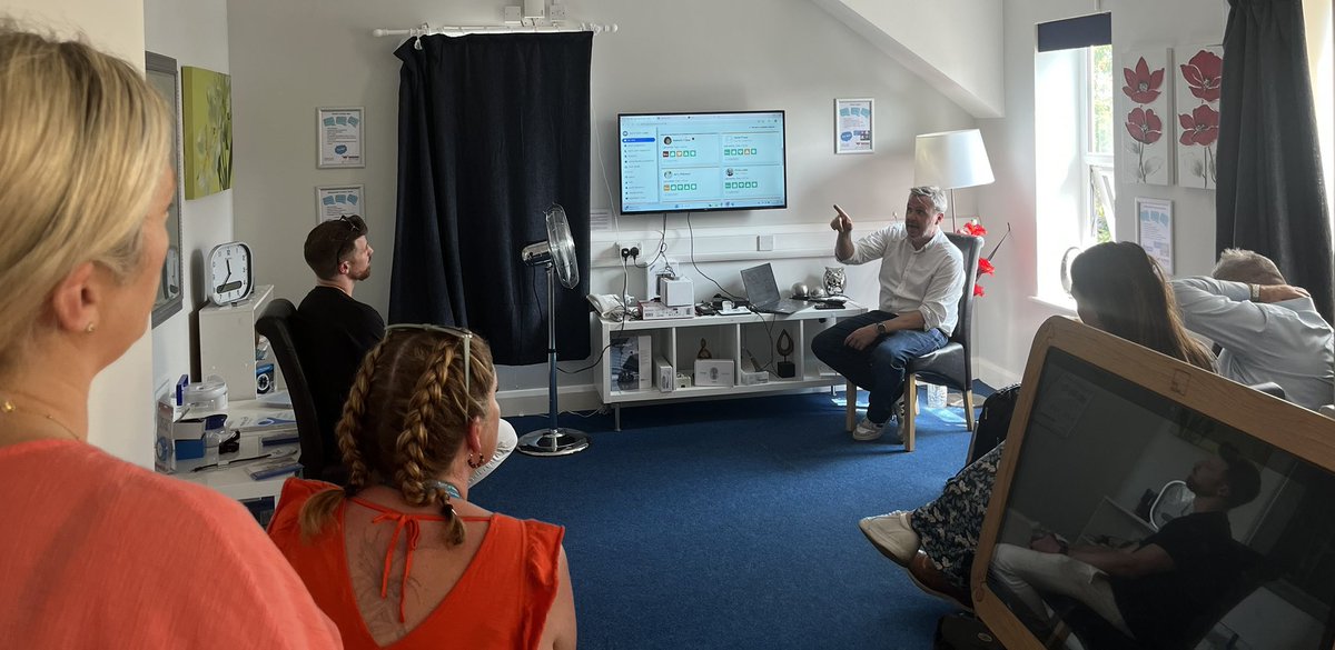 Great to welcome guests to <a href="/WDPcomms/">Disability Partnership #DAD2025</a> Smart Flat - Assistive Technology Centre to hear about #Digicareproject #Independence #disability #careathome 
<a href="/PortersCare/">Porters Care</a> <a href="/RightatHomeUK/">Right at Home UK</a>