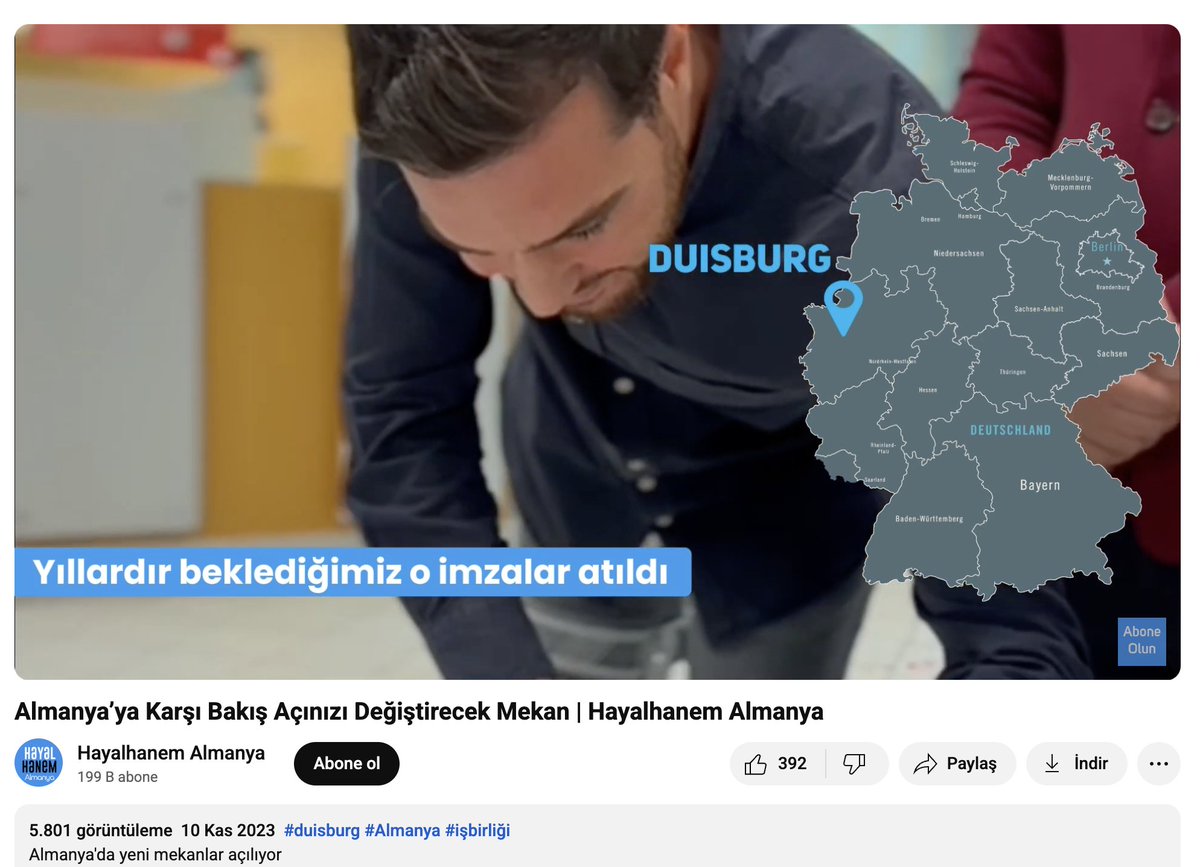 🚨FETÖ'nün yurt dışında en çok yaşadığı yer Almanya. 

Firari FETÖ'cülerle irtibatlı olan Hayalhanem de Almanya'da yeni şube açtı. Almanya'nın her yerinde örgütleniyor.

Yalnızca "Risale okuyan" gençler Türkiye'de de 3 farklı şehir büyük plaza binalar satın aldı.

Devletimize