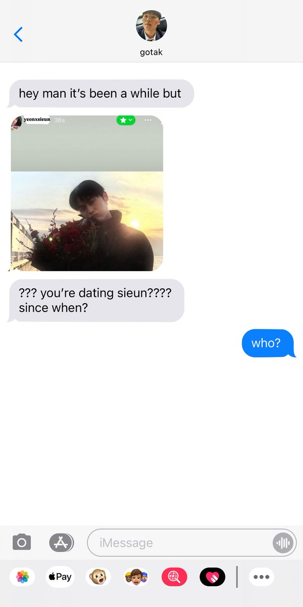 beomseoklvr's tweet photo. #shse au where sieun finds suho’s pictures on Pinterest and decides to use them to make his ex jealous 

it kind of backfires when said Pinterest guy finds out https://t.co/SZIR9Ebrh8