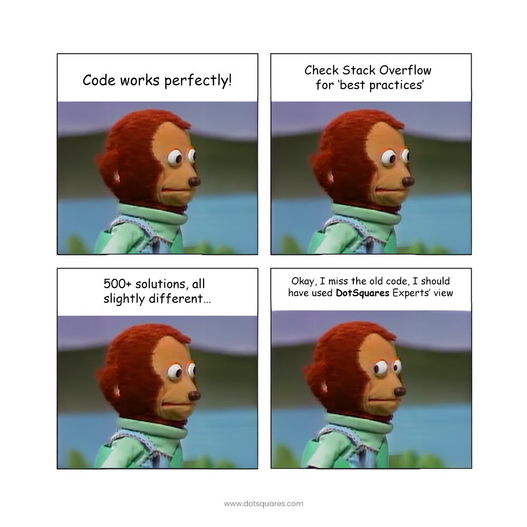 dotsquares's tweet image. When it’s Friday and you just want to leave work… but Stack Overflow has other plans 😅💻
#FridayMood #DevLife #CodingProblems