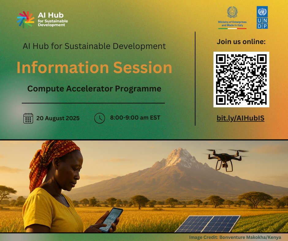 AI Hub for Sustainable Development tweet media