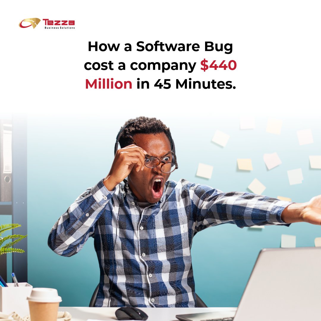 tezza_solutions's tweet image. One bug. 45 minutes. $440 million lost.
Knight Capital’s QA mistake is a reminder: 🚨 Untested code can break more than software — it can break a business.
#QA #TechFail #TezzaSolutions #BugPrevention #SoftwareTesting