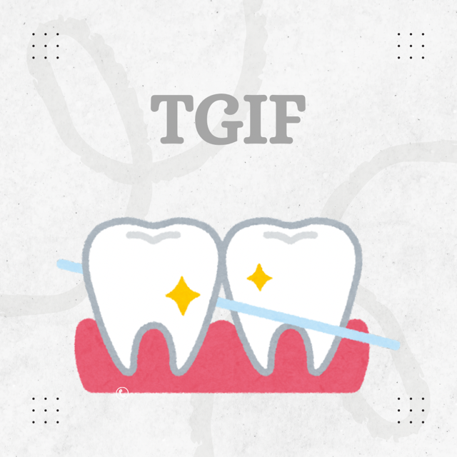 #DYK that floss can reach about 35% of your tooth's surface, which is not accessible by a toothbrush? So TGIF not only means "Thank God It's Friday", it also means "Thank Goodness I Floss" 😉. Take care of that smile this weekend! #MitziMorrisDMD #FunFactFriday