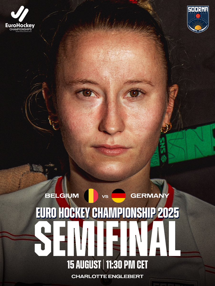 Charlotte Englebert steps into the semifinals — bringing her A-game against Germany. 

Let the battle begin! 🔥🏑

#dilvichsoorma