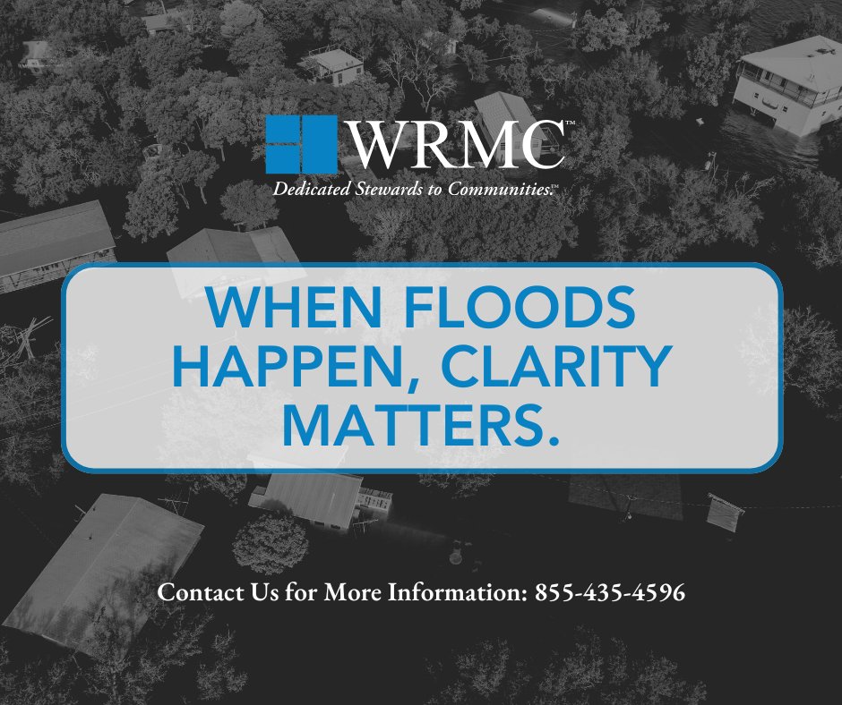 WRMC_Inc's tweet image. Flood risk can strike anytime. Your response shouldn’t.

#FloodPreparedness #InsuranceExpertise #HOAManagement #RiskMitigation #CommunityManagement #StewardshipByWRMC