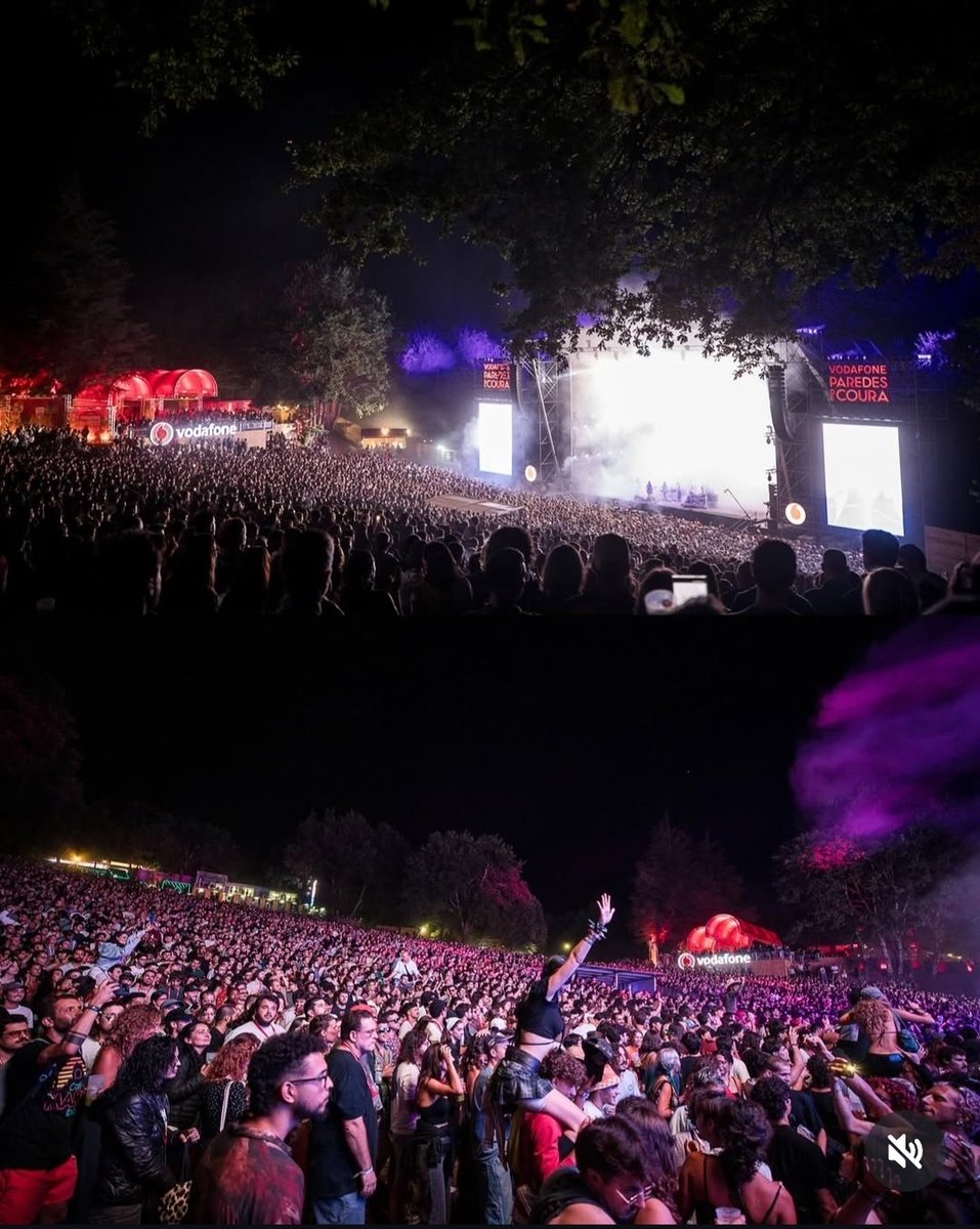 Portugal. The Man tocou para um público gigante no festival Paredes de Coura! 😍🇵🇹