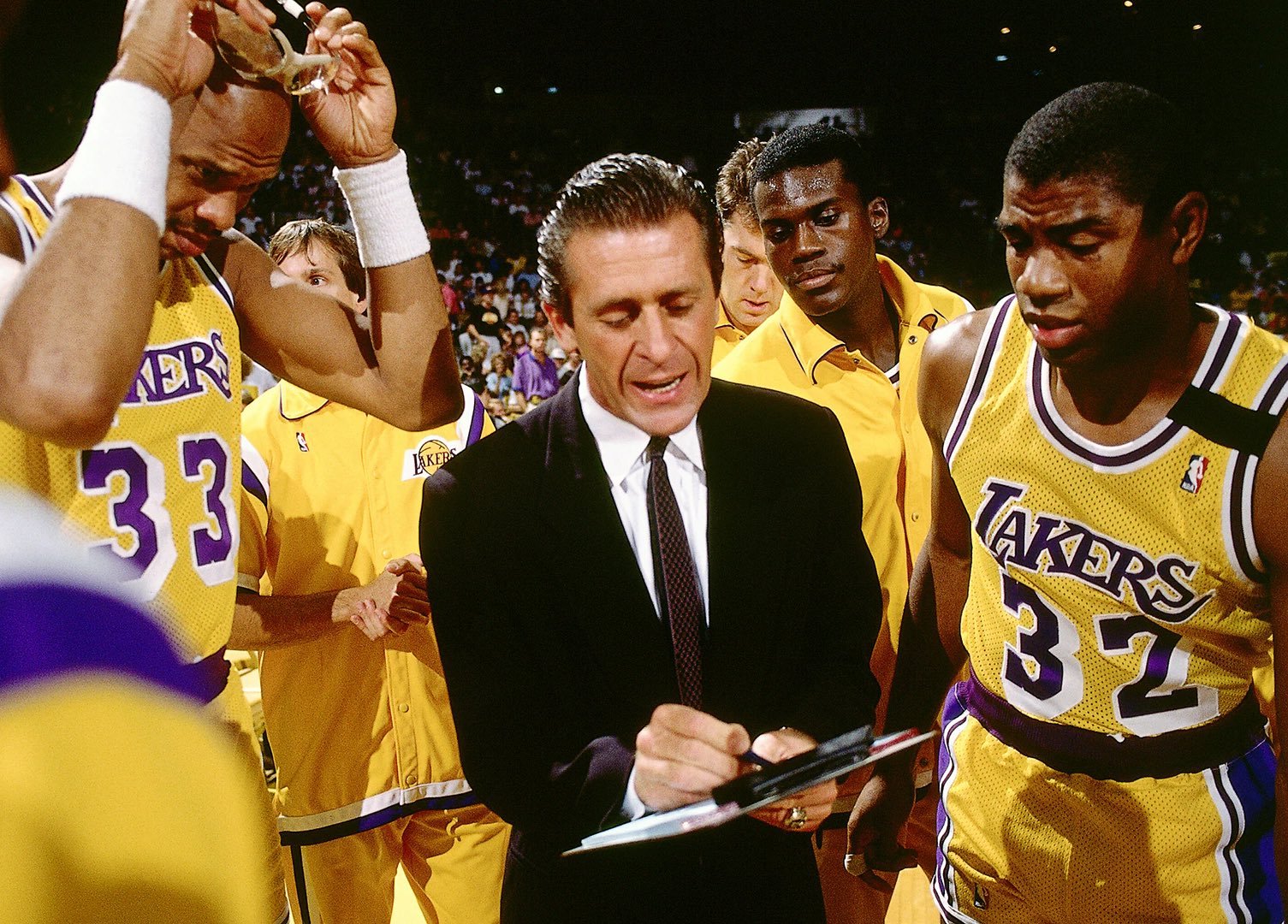 Alain Keith Cabardo Daguio on X: "NBA: Lakers honor Pat Riley. LA will  unveil a statue of the Hall of Famer and former coach on Feb 22  https://t.co/WGa9bdCqFK" / X