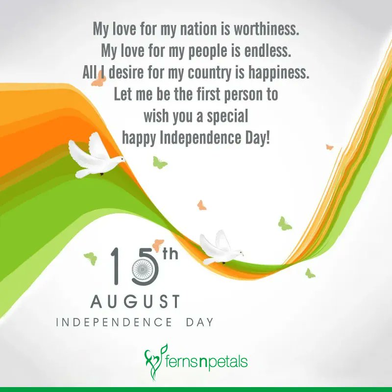 Happy independence day 

#IndependenceDay #IndependenceDay2025