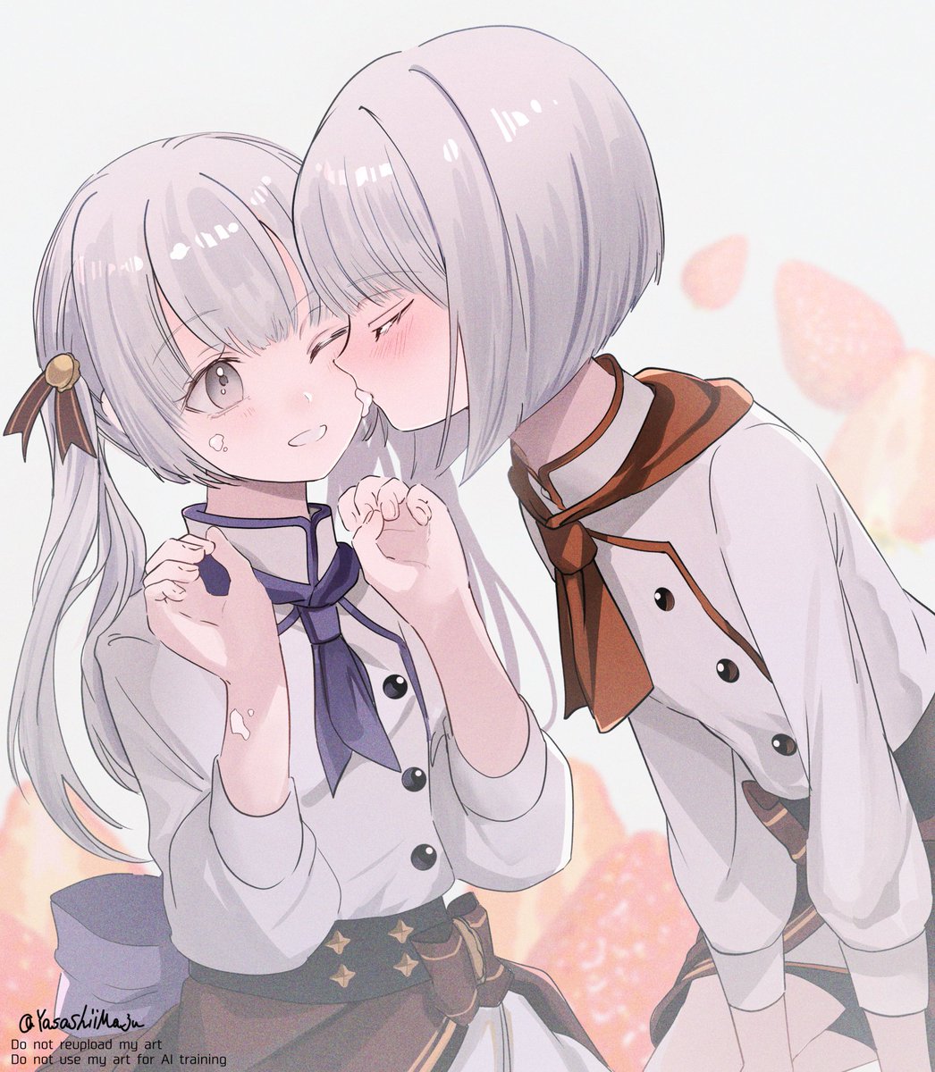 「仕方ないからとってあげる」
#トワツガイ_FA
#2025スズメ生誕祭
#2025エナガ生誕祭