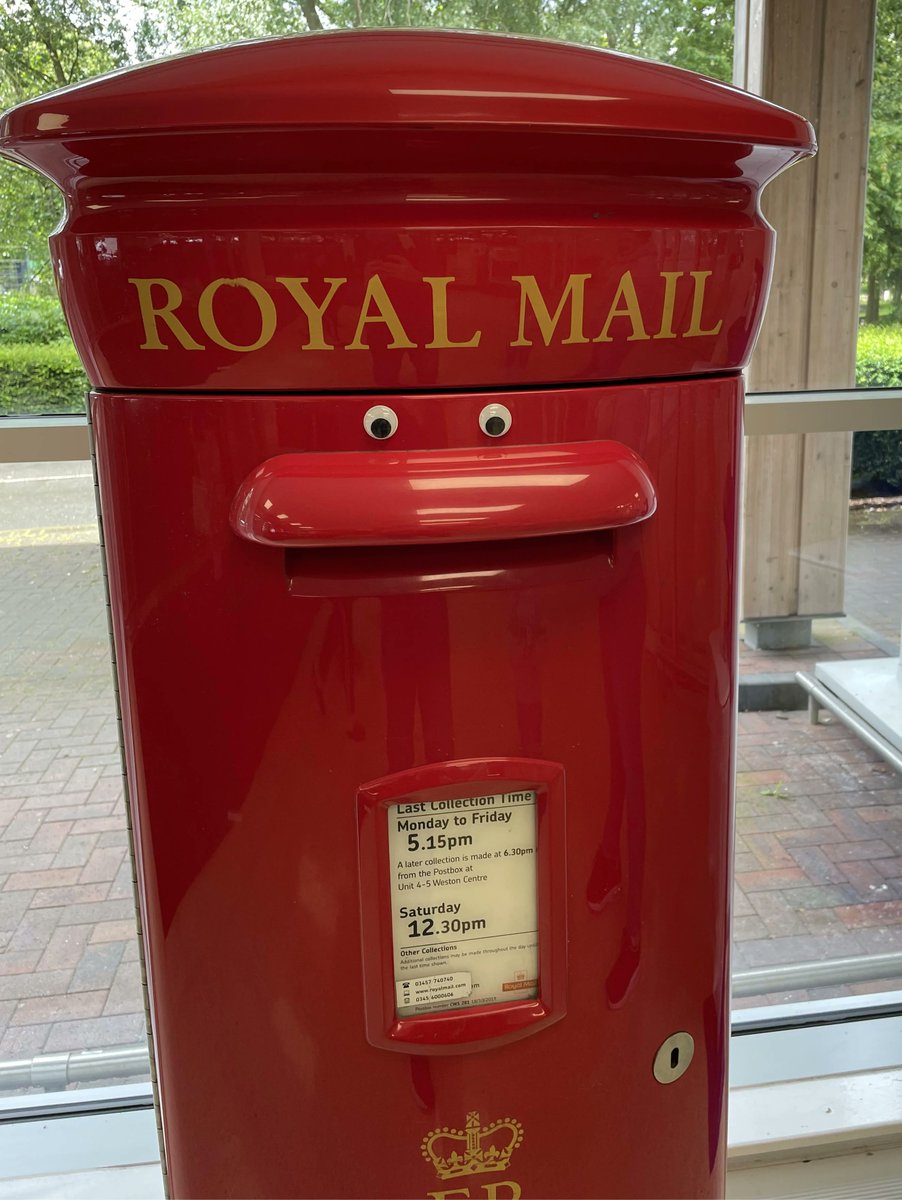 The weekend - another warm one - is around the corner. At the end of your road (or close enough) a hungry postbox awaits your outstanding ballot paper. We know it is sitting completed, box ticked, in the prepaid envelope in your hall, only waiting to be taken to the box... #vote!