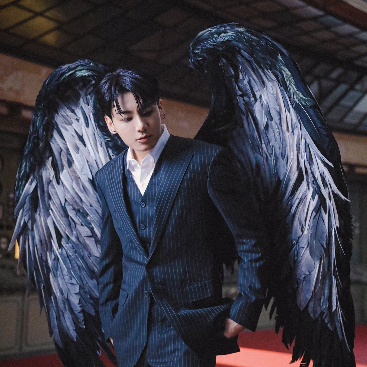 Solo_100000's tweet photo. He is out saving he is coming.. #JK #Jungkook #JeonJungkook #Jungkook #Nochu.. be kind and just be you.. โ๐๐ค https://t.co/ETm1i2SL75