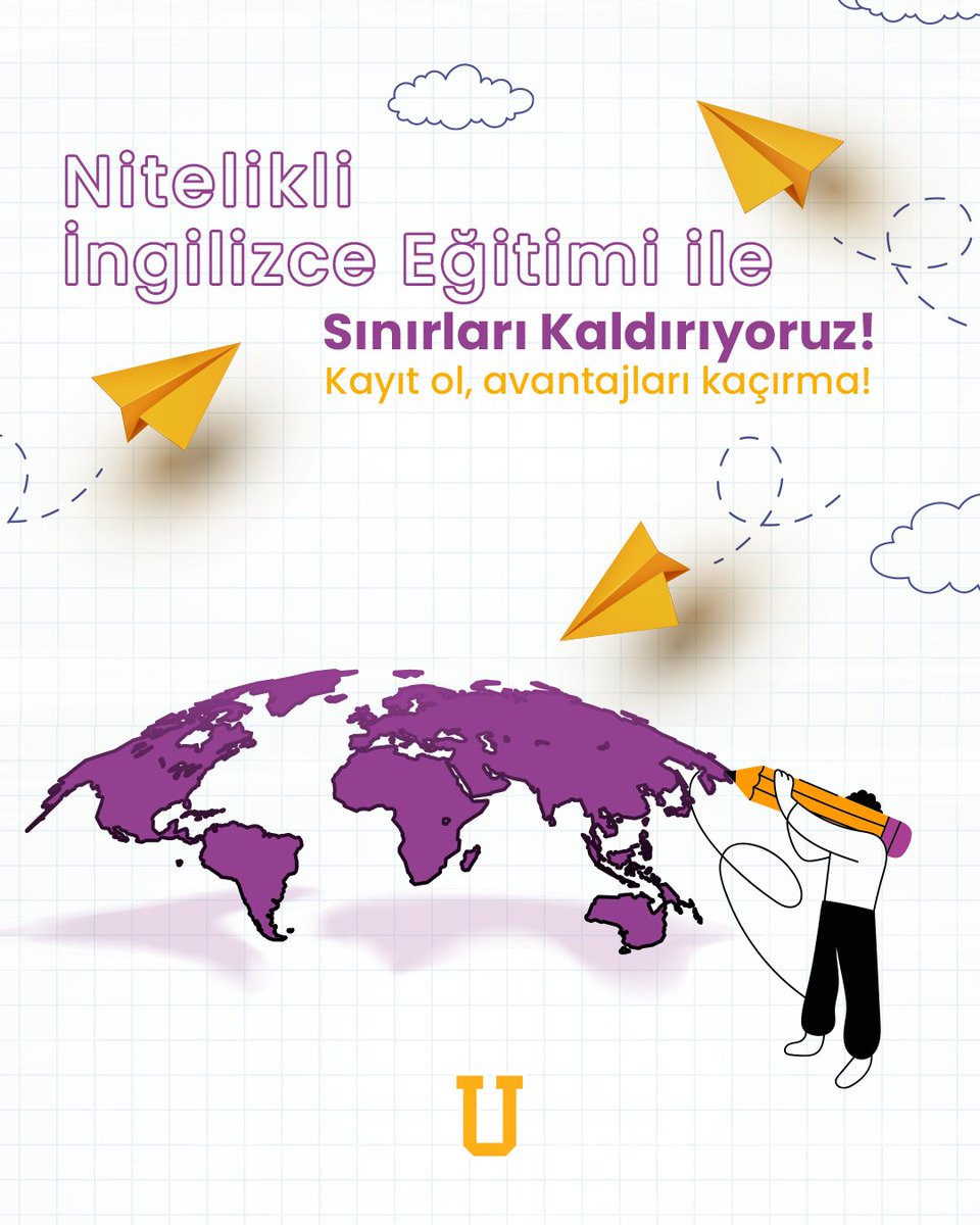 UgurOkullari's tweet photo. Nitelikli İngilizce eğitimi ile sınırları kaldırıyor, öğrencilerimizi global bir geleceğe hazırlıyoruz. ✨

Hemen kayıt olun, sınırların ötesine geçin! 🌍

#UğurOkulları #UğurluOlmak #GlobalEğitim #İngilizce https://t.co/VGBqmtQop4