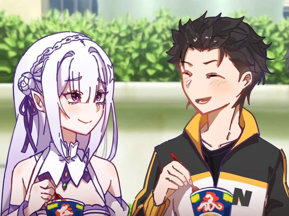 지인분이 그려주신 스바에밀!!!