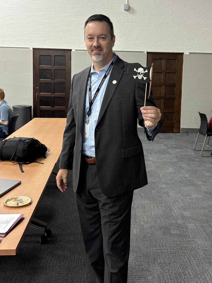 We are lucky that Patrick Coleman is a Pirate! As Director of Educational Technology, he supports our students, staff, and families in so many ways. Welcome aboard Pat!! #WeRrRiver