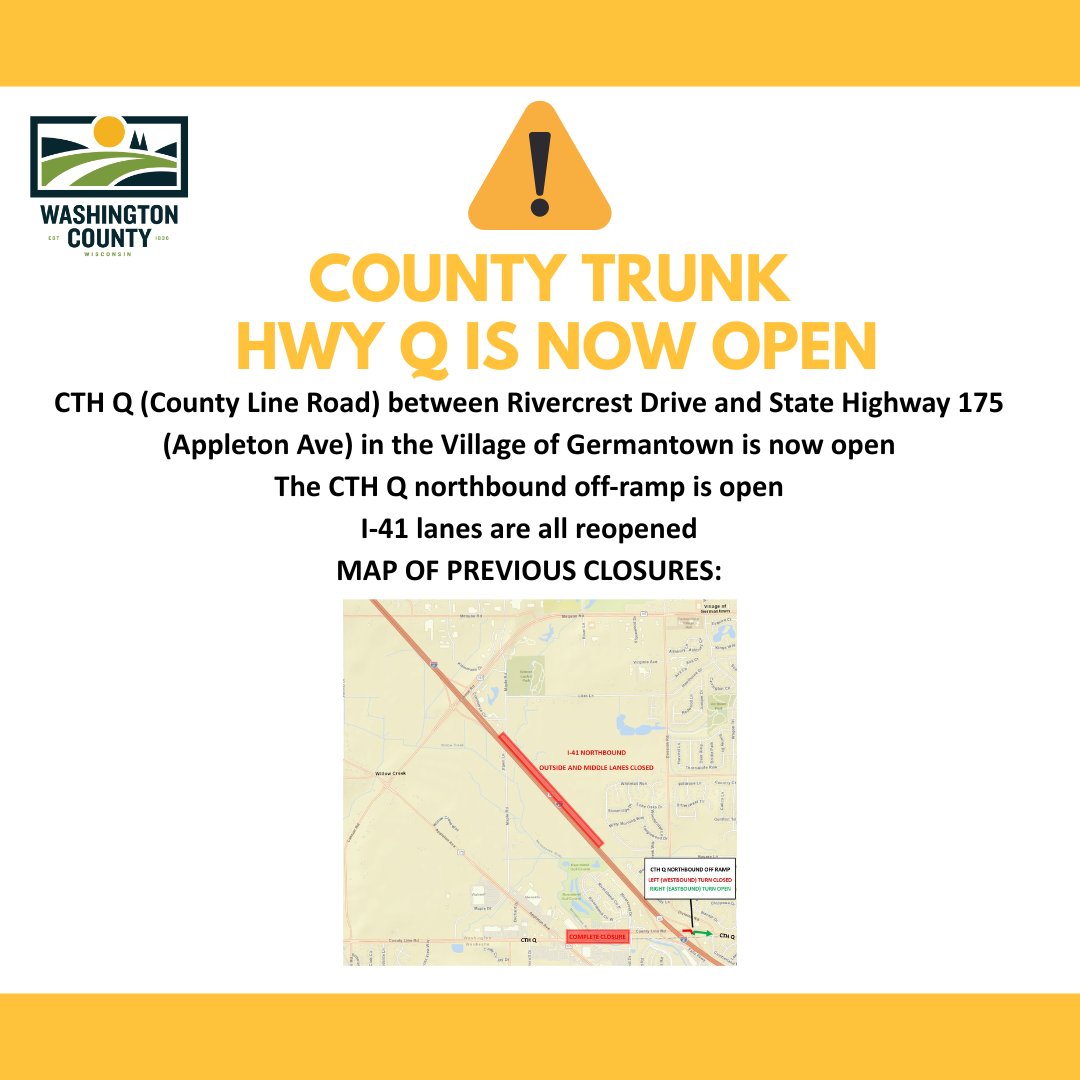 Washington Co WI (@washcowisco) on Twitter photo 