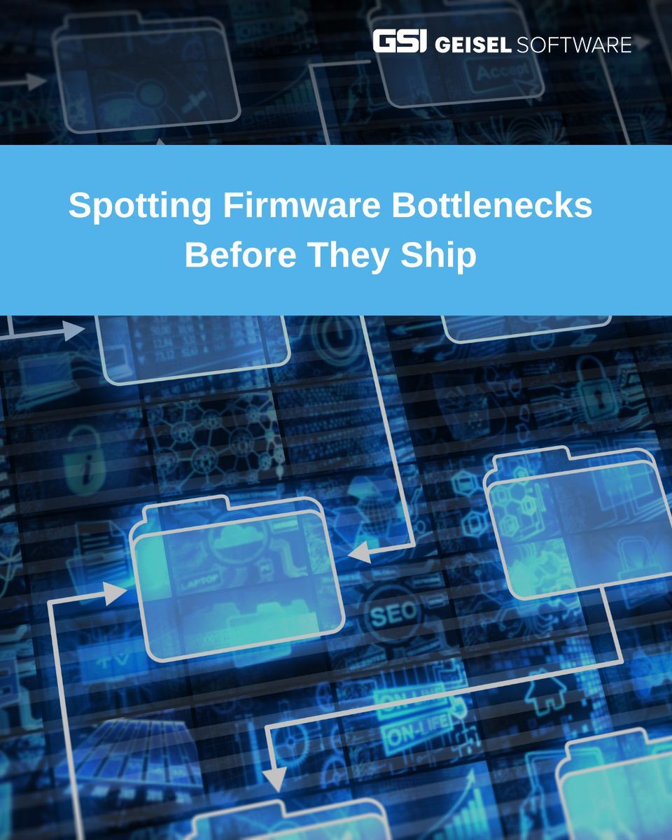 Geiselsoftware's tweet image. 🐢 Firmware bottlenecks rarely scream in dev, they creep in during deployment.
Timing conflicts, ISR clashes, memory pressure...
At Geisel, we use profiling, HIL, and real-time simulation to catch them *before* they ship.
#EmbeddedTesting #FirmwareEngineering