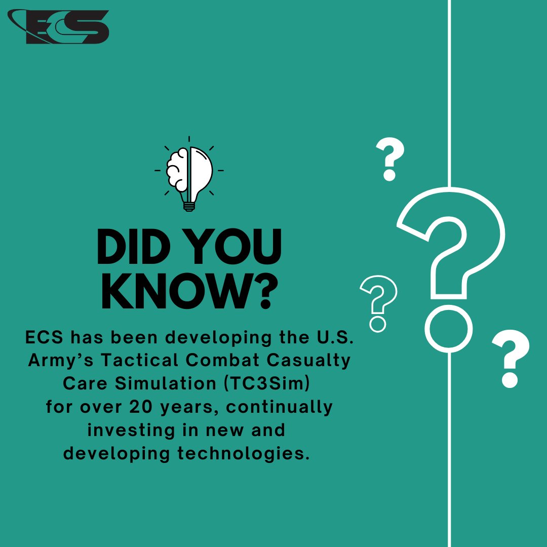 #DYK? TC3Sim is a cognitive skills trainer for trauma medicine focused on the three preventable causes of death on the battlefield. The primary users of TC3Sim are Combat Medics, Corpsmen, and Combat Lifesavers. 

Get access now at tc3sim.com