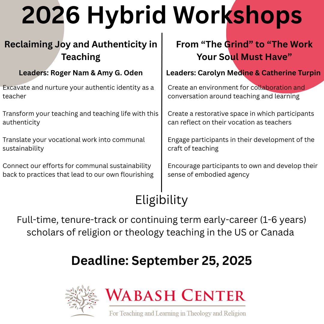 Wabash Center (@wabashteaches) on Twitter photo 