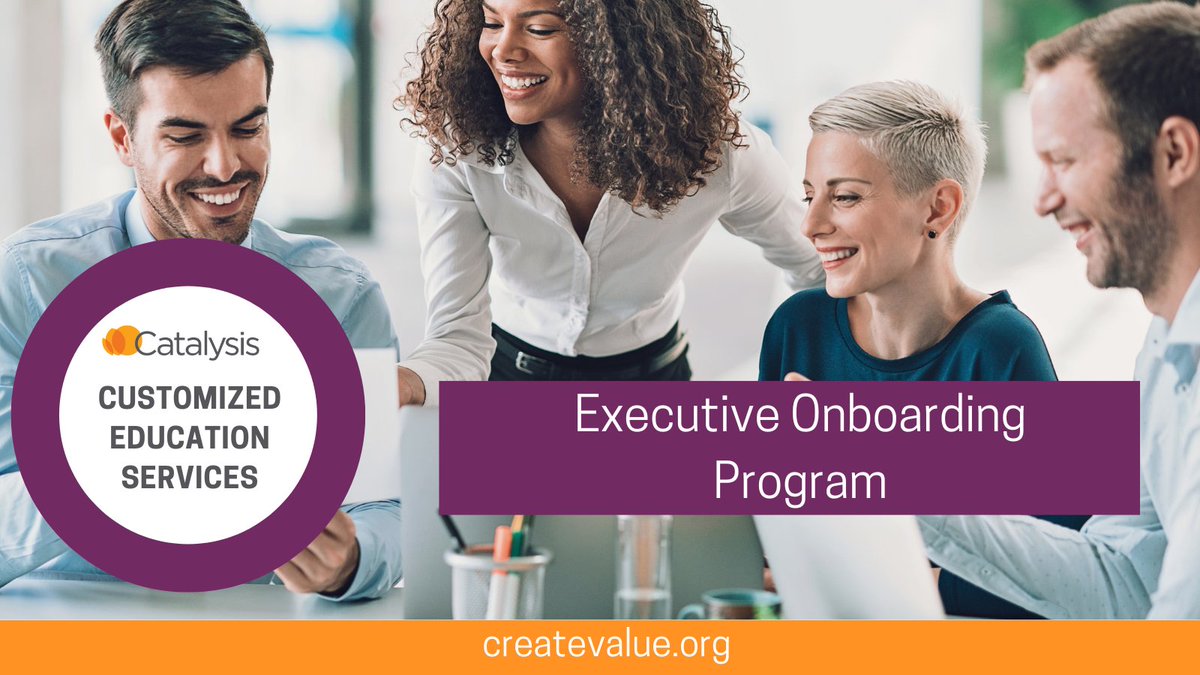 This Executive Onboarding Program provides the foundation and framework for a new executive to easily align with the rest of your organization. Learn more: ow.ly/wIe150WAjs0