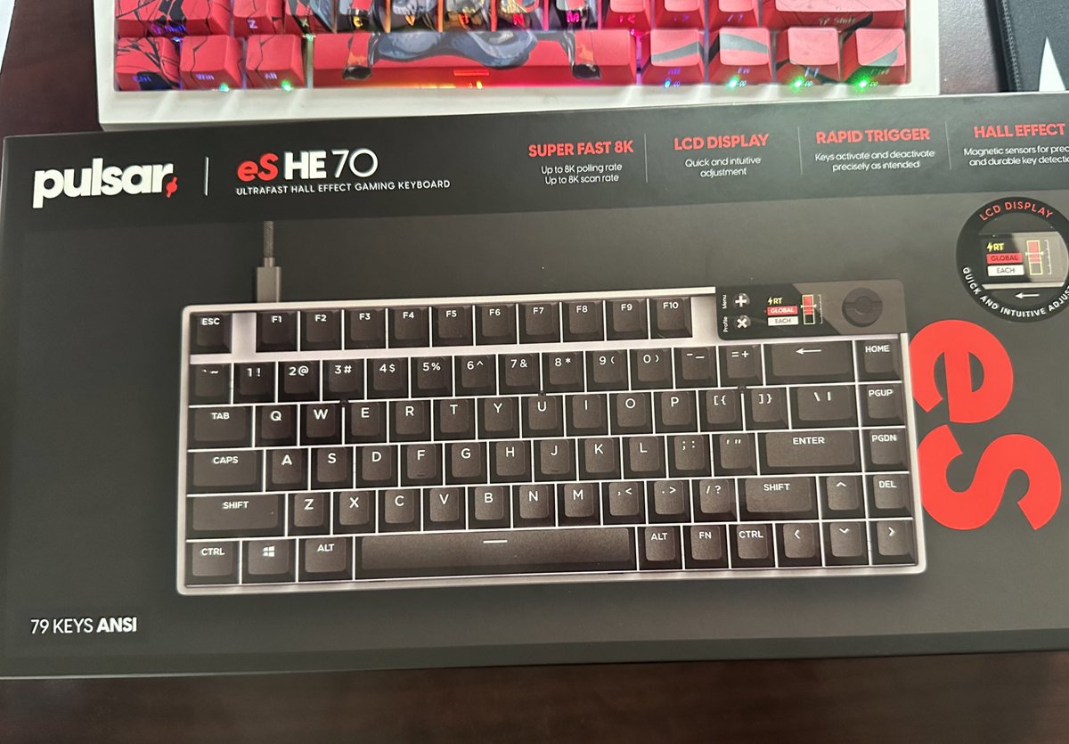 It’s been months since I swapped off my GT60, gonna test this out thank you <a href="/PulsarGears/">Pulsar Gaming Gears</a>