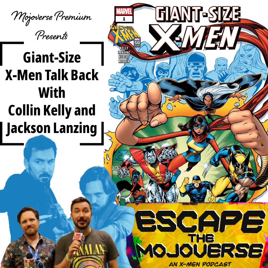 This week Giant-Size X-Men came to an end and with it, the FIRST era of <a href="/HiveMindActual/">Collin Kelly & Jackson Lanzing</a> at Marvel. We sat down with <a href="/JacksonLanzing/">Jackson Lanzing</a> and <a href="/cpkelly/">Collin Kelly (the P is silent)</a> to talk the series' origins, their creative process, and how they avoid just "playing the hits" #xspoilers #xmen 🔗 ⬇️