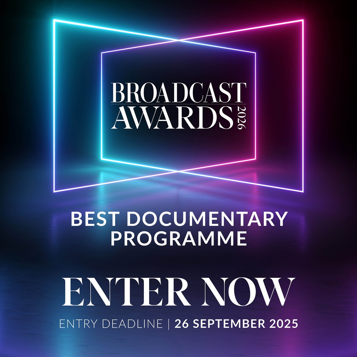 The #BroadcastAwards are looking for the Best #Documentary Programme! 

Our winner should reveal new insights, uncover new evidence, or stir new emotions with impressive access, subject matter, filming style or structure.  

See other criteria &amp; enter at: bit.ly/BA26Enter