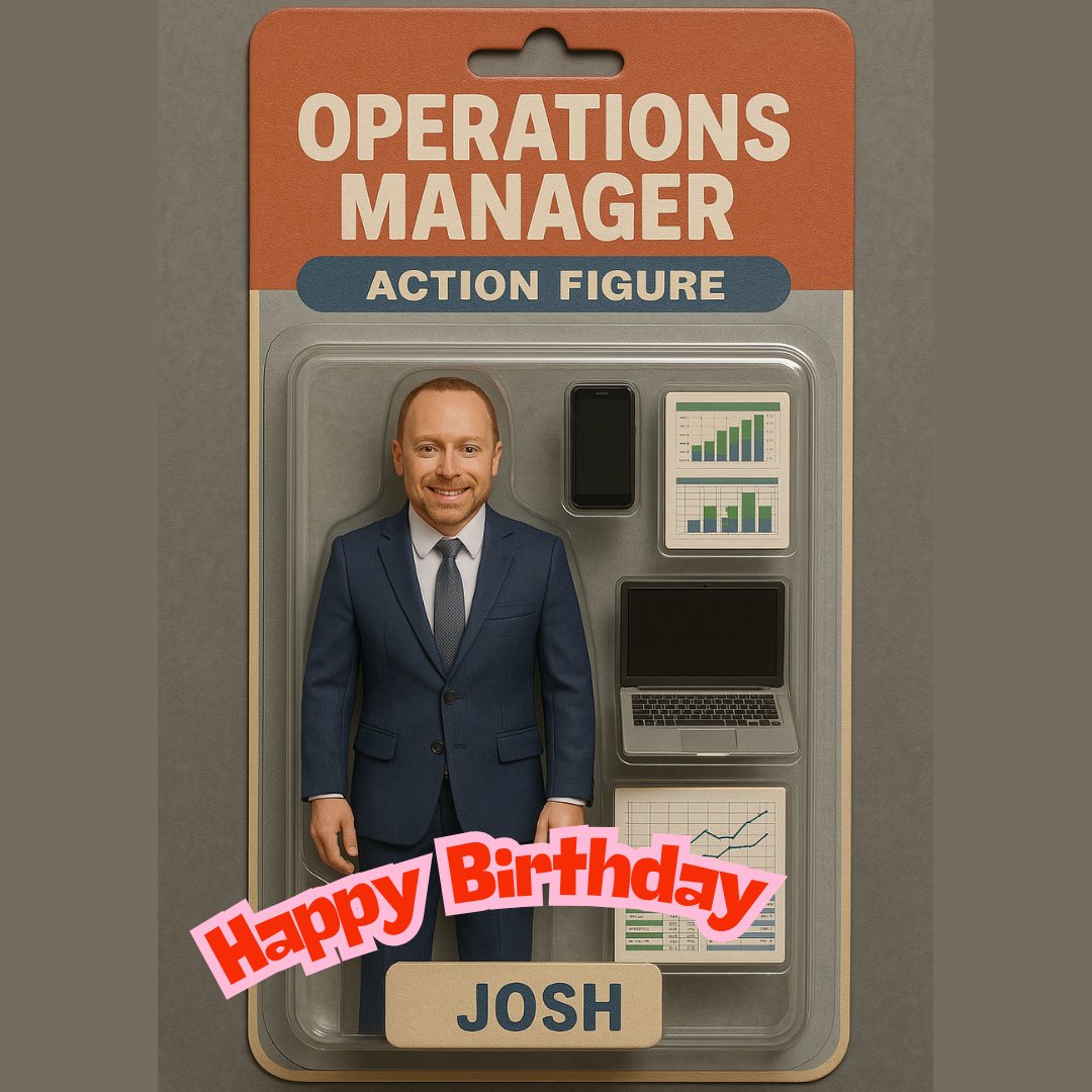 🎉 TODAY ONLY: Limited-Time Birthday Sale! 🎂
In honor of our fearless leader Josh’s birthday, the legendary Josh Action Figure is ON SALE!
💥 Grab yours now—only while supplies last.

Don't miss out on this heroic deal!