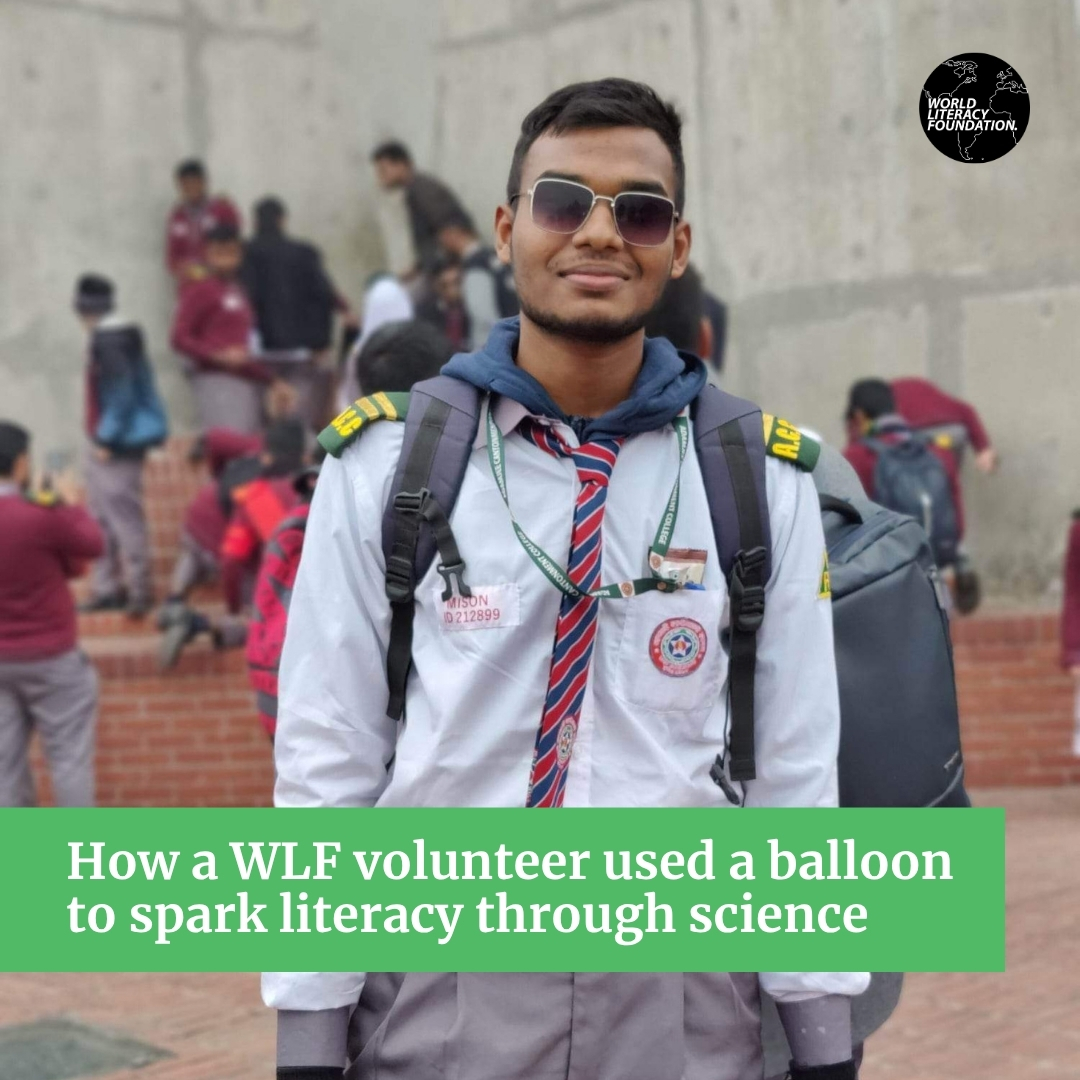 WorldLiteracy's tweet image. Meet Mison from Gaibandha, Bangladesh. A dedicated WLF volunteer and a passionate science lover who turned a balloon, a pin, and a piece of tape into a powerful classroom experiment.

Read the full blog here: worldliteracyfoundation.org/how-a-balloon-…

#WLF #LiteracyMatters #BlogPost