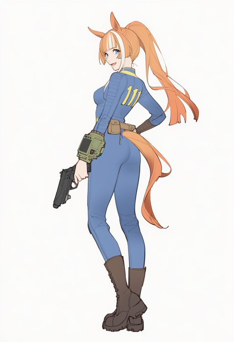 #ウマ娘falloutダービー Vault 111のあいつ、あるいはワンダラー 連邦と呼ばれるようになった土地にやってきた、ジャンプスーツを着た「主婦」。子供を取り返すために放浪の末にミニッツメンを復活させ、各地の復興に尽力した。結局、子供とは再会したが……別れることになったらしい