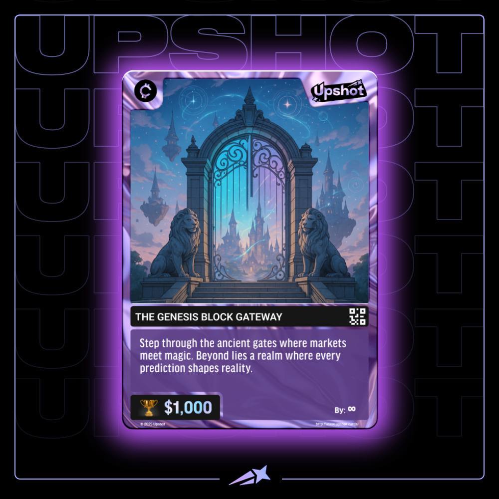 What. A. Response.

Just 4 days into testnet and the waitlist is blowing up.

Packs are ripping
XP’s being stacked
Leaderboard is coming

Next week, we open the doors to a fresh wave of early-access members 👀

Apply now: upshotcards.typeform.com/apply

Who needs in? 👀