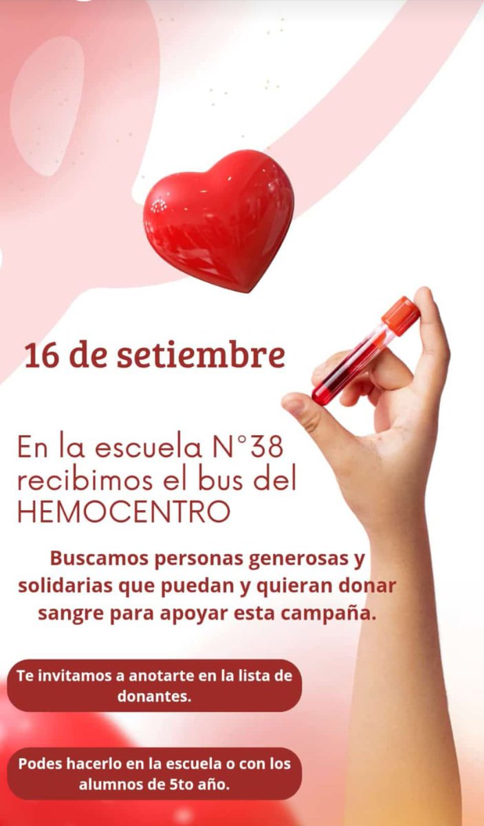 Dona <a href="/HemocentroMaldo/">Hemocentro Maldonado</a> Escuela N 38.