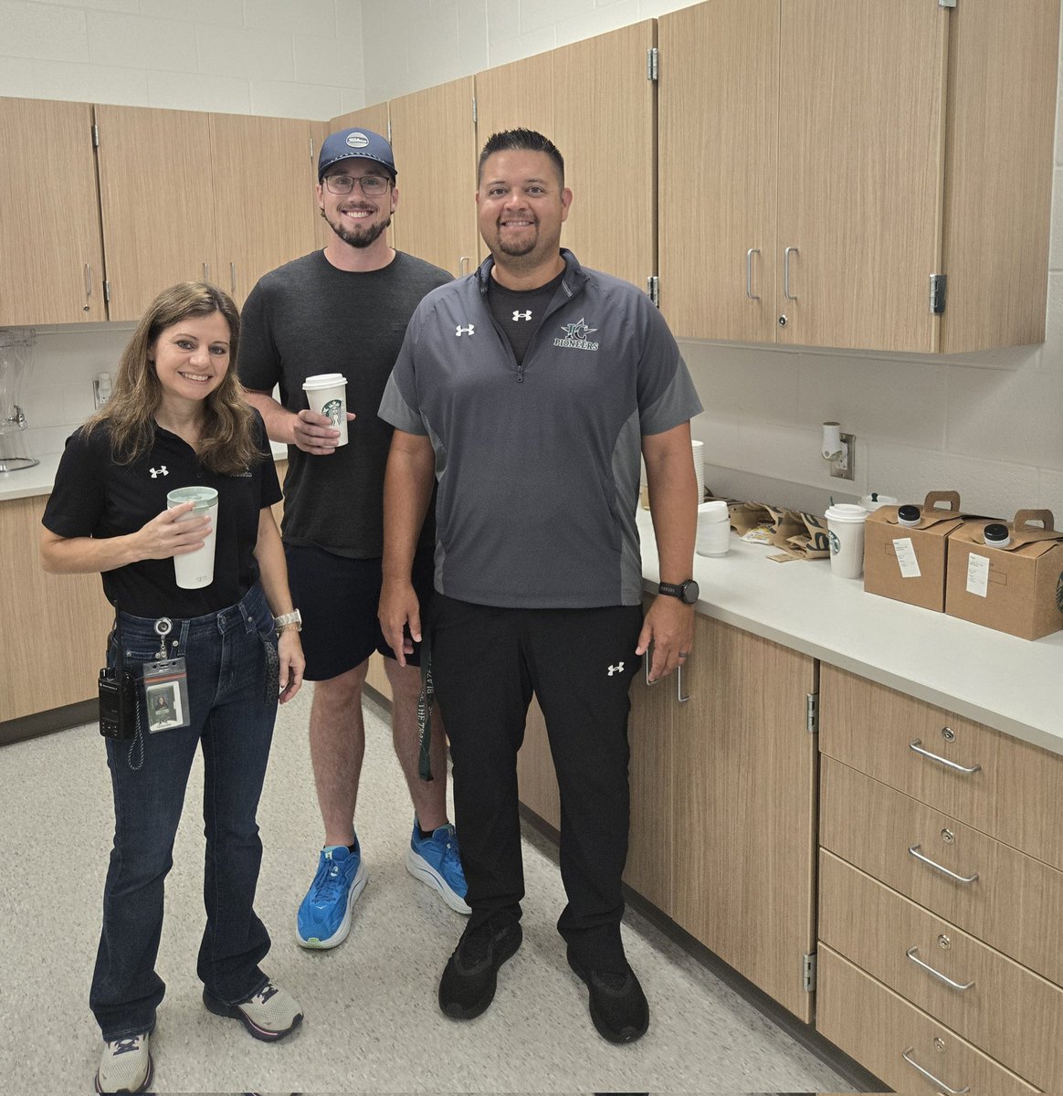Ray Garza (@coachrgarza) on Twitter photo Thank you <a href="/Mayor_Dan_Davis/">Mayor Dan Davis</a> for stopping by early this morning and dropping off coffee for all our coaches!!! We appreciate you and your support of Iowa Colony Athletics!!!
<a href="/IowaColonyHS/">IowaColonyHS</a> <a href="/IC_PioneersFB/">Iowa Colony Football</a> Thank you <a href="/Mayor_Dan_Davis/">Mayor Dan Davis</a> for stopping by early this morning and dropping off coffee for all our coaches!!! We appreciate you and your support of Iowa Colony Athletics!!!
<a href="/IowaColonyHS/">IowaColonyHS</a> <a href="/IC_PioneersFB/">Iowa Colony Football</a>
