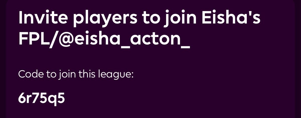 The Premier league is finally back!!!!! Join my FPL league 😎😎

Code:
6r75q5

Join here: fantasy.premierleague.com/leagues/auto-j… #fpl #GW1